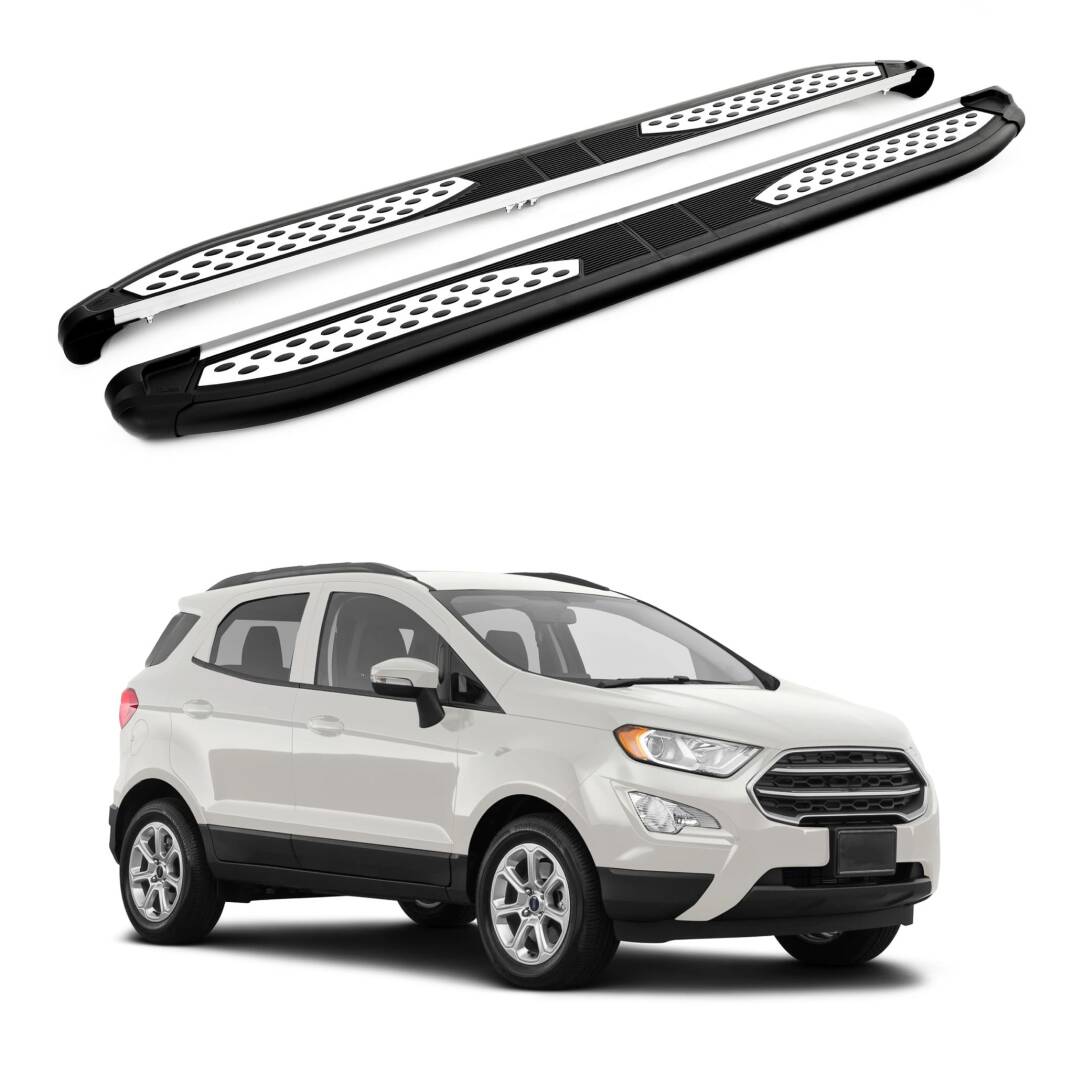TURTLE Fits Ford Ecosport 2013-2025 Side Step Plus Black - 1