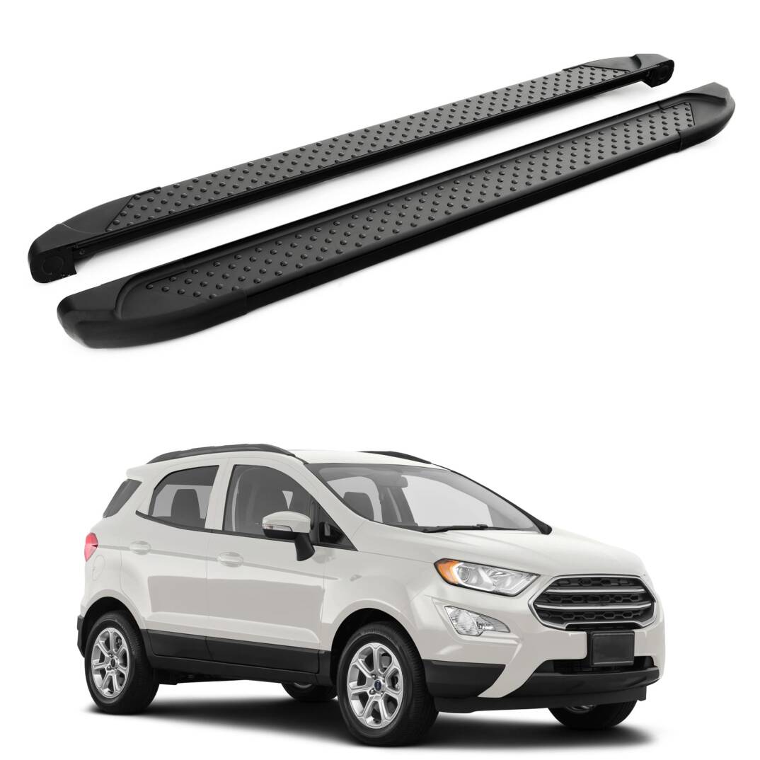 TURTLE Fits Ford Ecosport 2013-2025 Side Step Sapphire V1 Black - 1