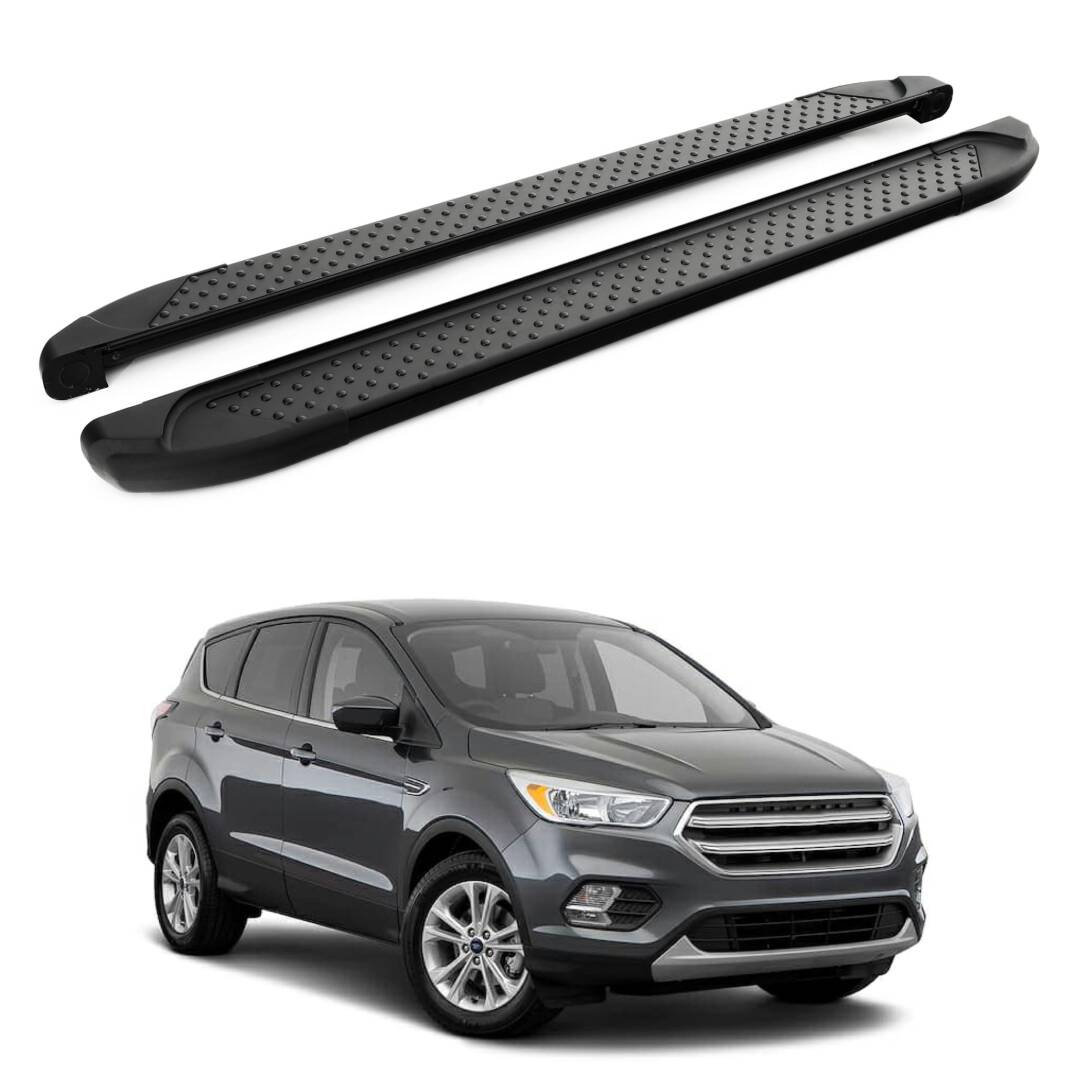TURTLE Fits Ford Escape (C520) 2013-2019 Side Step Sapphire V1 Black - 1