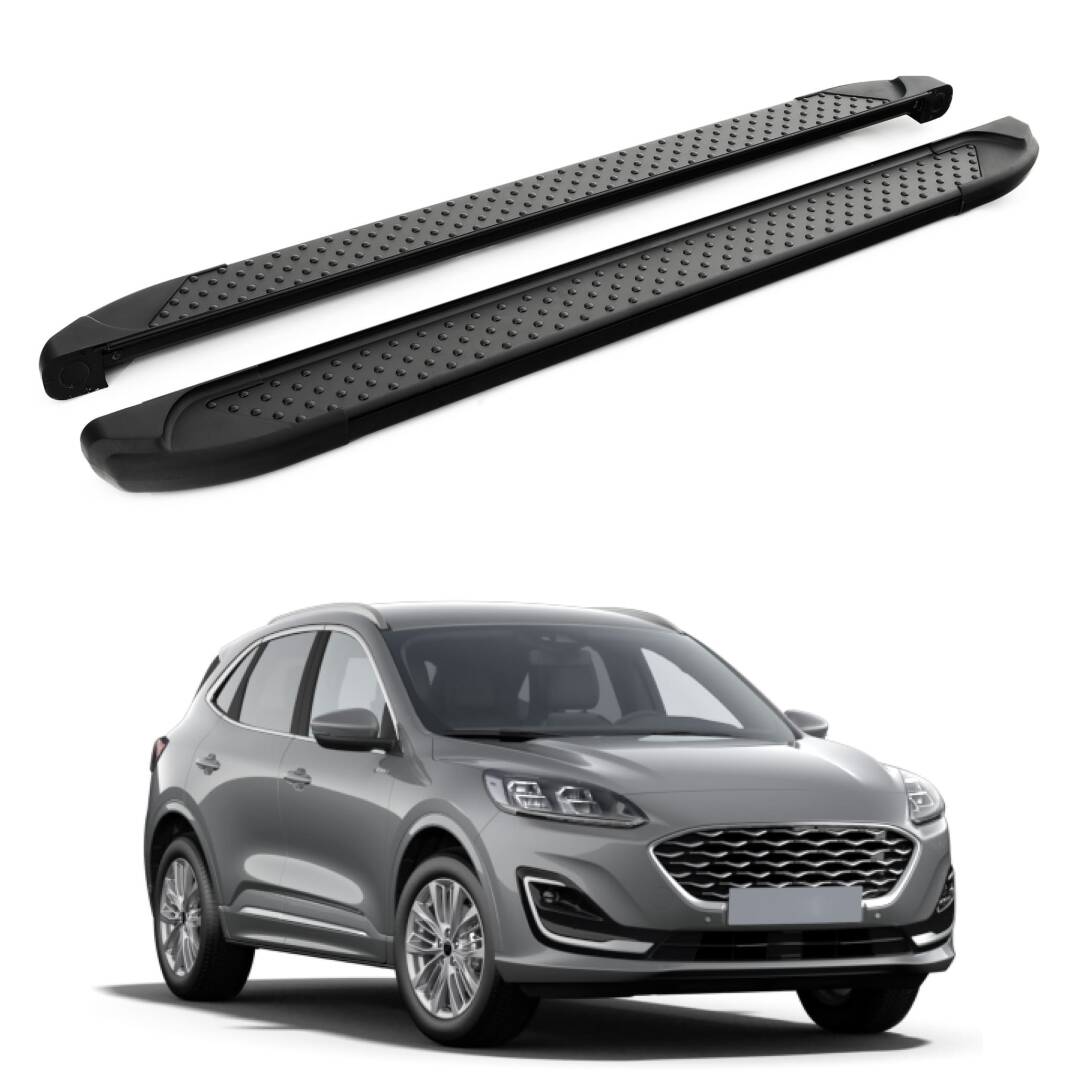 TURTLE Fits Ford Kuga (Cx482) 2020-2025 Side Step Sapphire V1 Black - 1