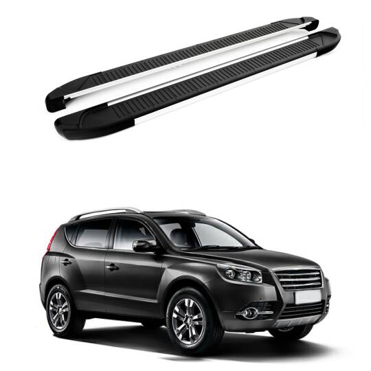 TURTLE Fits Geely Emgrand X7 2014-2022 Side Step Another Silver
