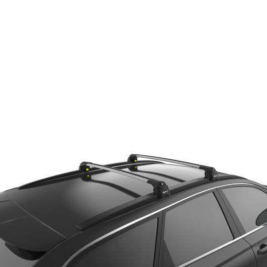 TURTLE Fits Gmc Yukon (Gmtk2Ug) 2015-2020 Roof Rack Air2 Silver - 3