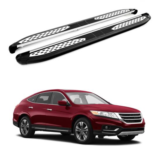 TURTLE Fits Honda Accord Crosstour 2010-2015 Side Step Plus Black