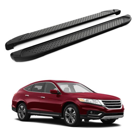 TURTLE Fits Honda Accord Crosstour 2010-2015 Side Step Sapphire V1 Black