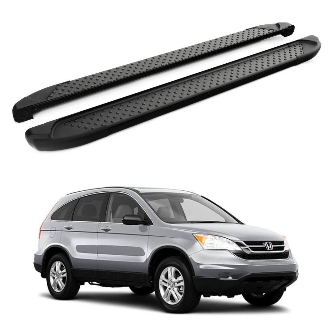 TURTLE Fits Honda Cr-V (Mk3) 2007-2011 Side Step Sapphire V1 Black - 1