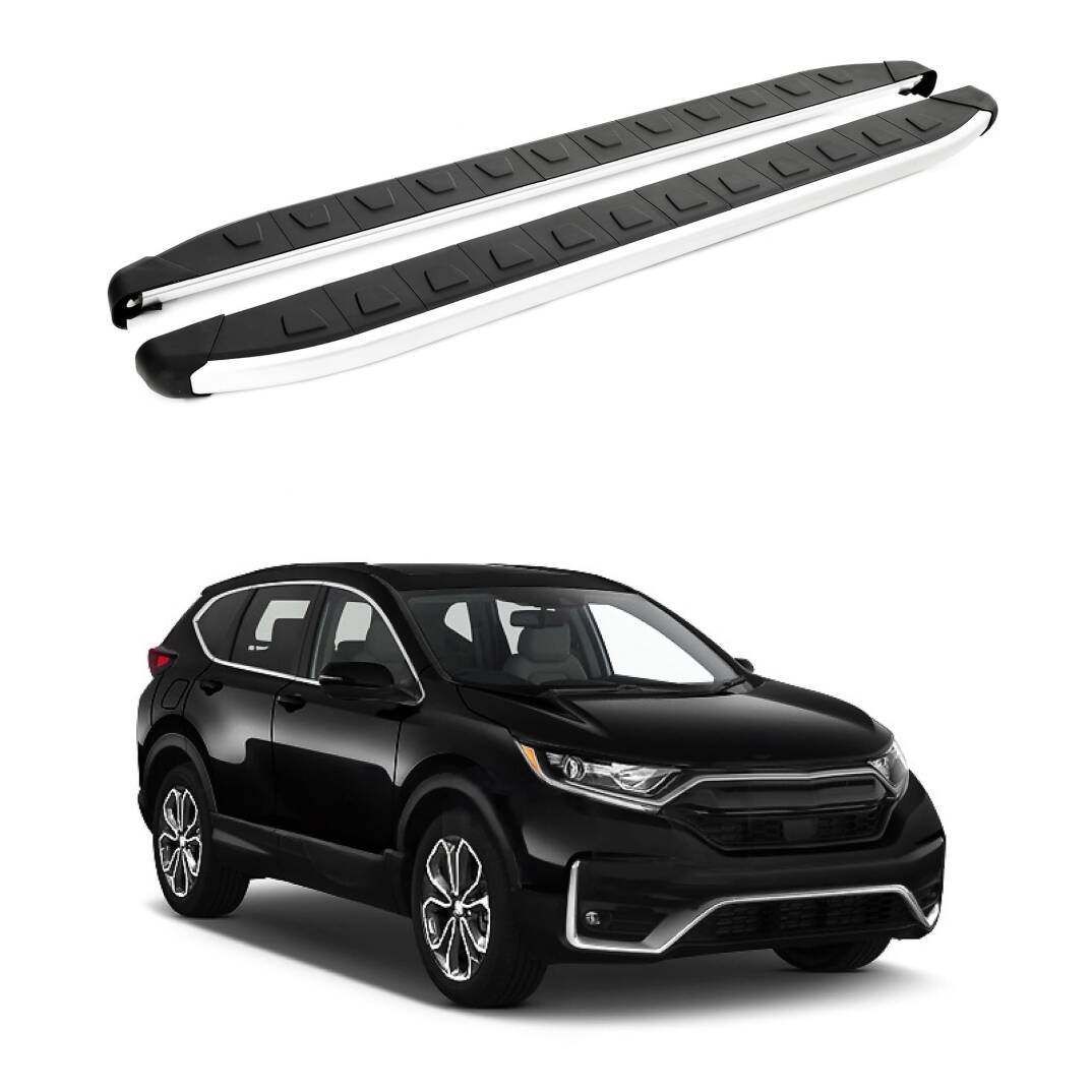 TURTLE Fits Honda Cr-V (Mk5) [Eu] 2019-2025 Side Step Alyans Silver - 1