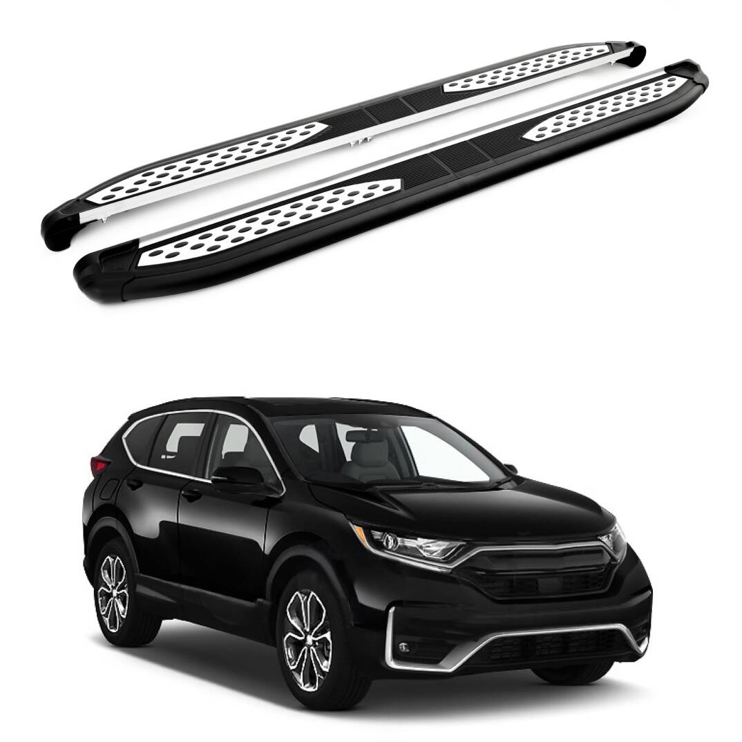 TURTLE Fits Honda Cr-V (Mk5) [Eu] 2019-2025 Side Step Plus Black - 1