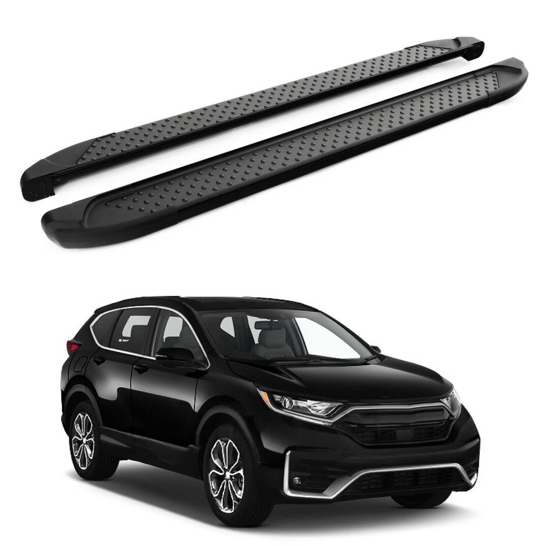 TURTLE Fits Honda Cr-V (Mk5) [Eu] 2019-2025 Side Step Sapphire V1 Black - 1