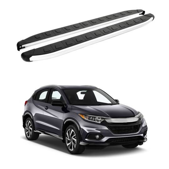 TURTLE Fits Honda Hr-V (Mk3) 2021-2025 Side Step Alyans Silver