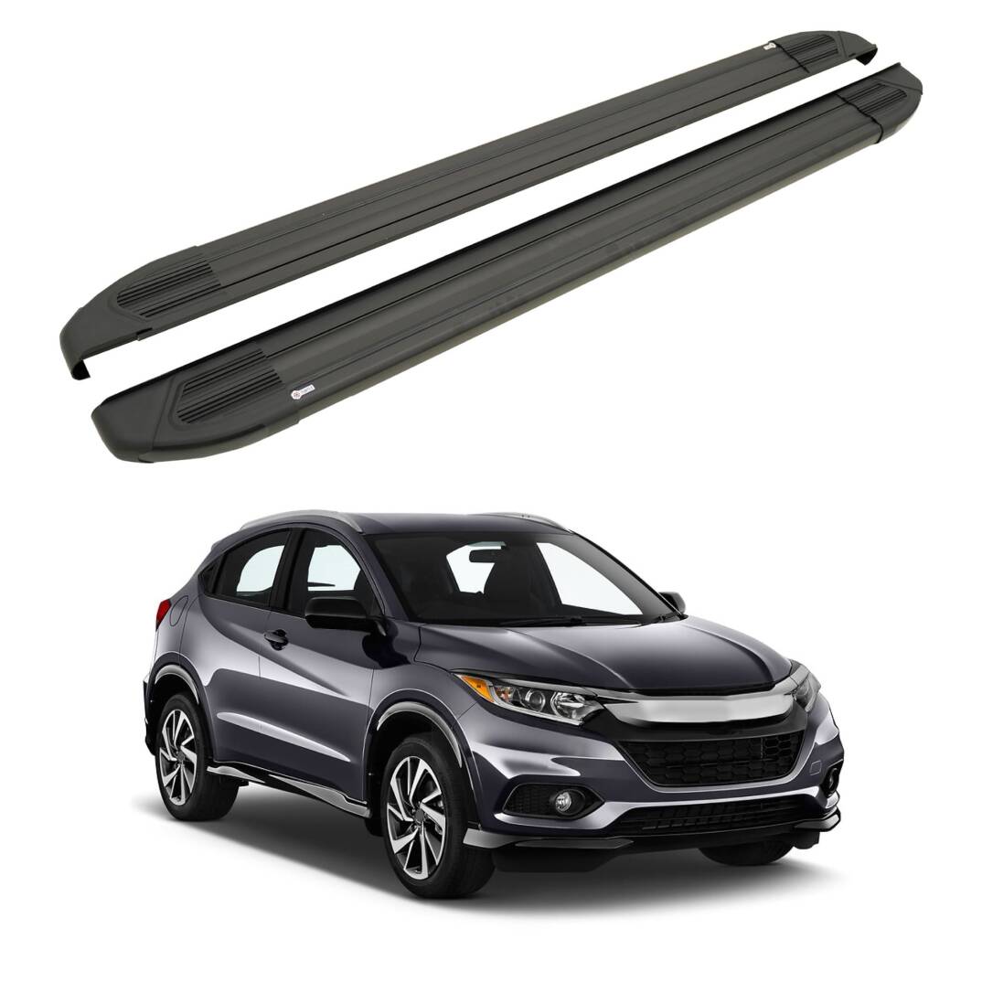 TURTLE Fits Honda Hr-V (Mk3) 2021-2025 Side Step Brillant Black - 1