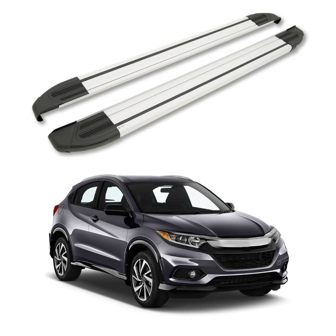 TURTLE Fits Honda Hr-V (Mk3) 2021-2025 Side Step Brillant Silver - 1