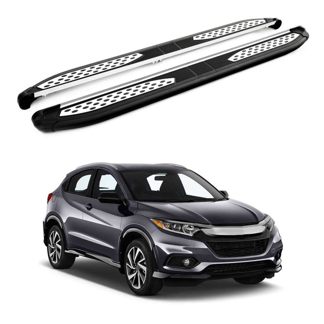 TURTLE Fits Honda Hr-V (Mk3) 2021-2025 Side Step Plus Black - 1