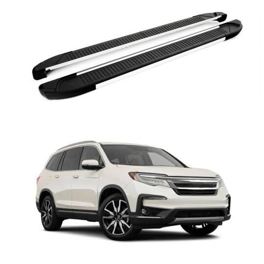 TURTLE Fits Honda Pilot 2016-2025 Side Step Another Silver
