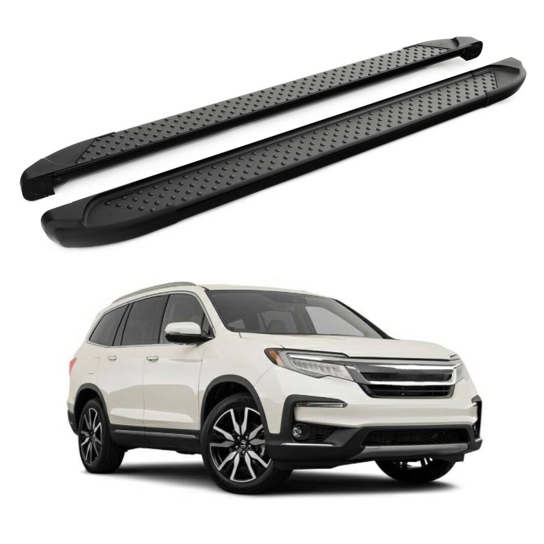 TURTLE Fits Honda Pilot 2016-2025 Side Step Sapphire V1 Black - 1