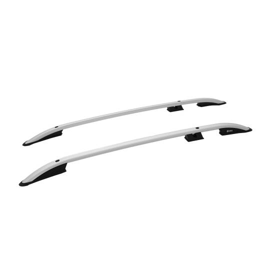 TURTLE Fits Hyundai Ix-25 (Gs) 2015-2020 Roof Rail Crown Silver