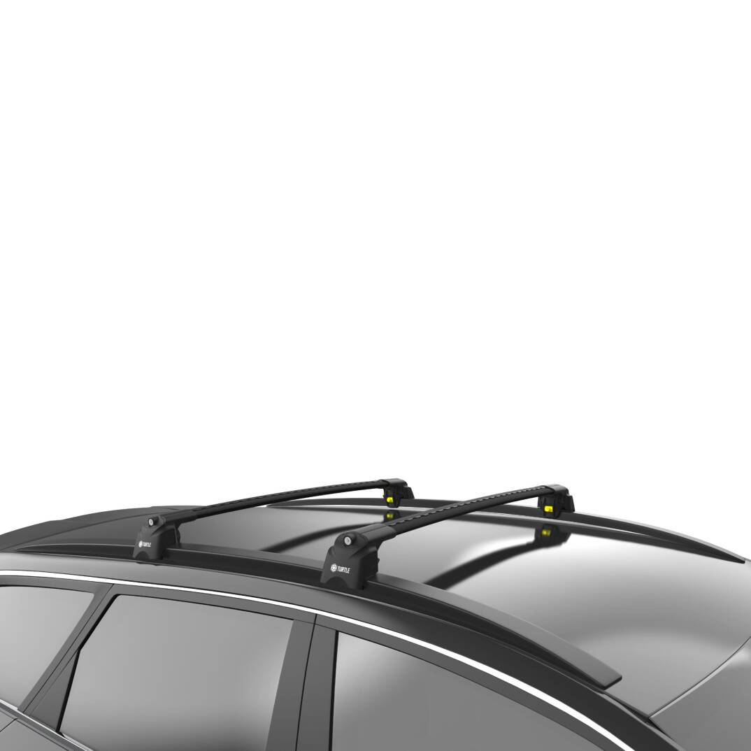 TURTLE Fits Jaguar E-Pace 2016-2025 Roof Rack Air2 Black - 2