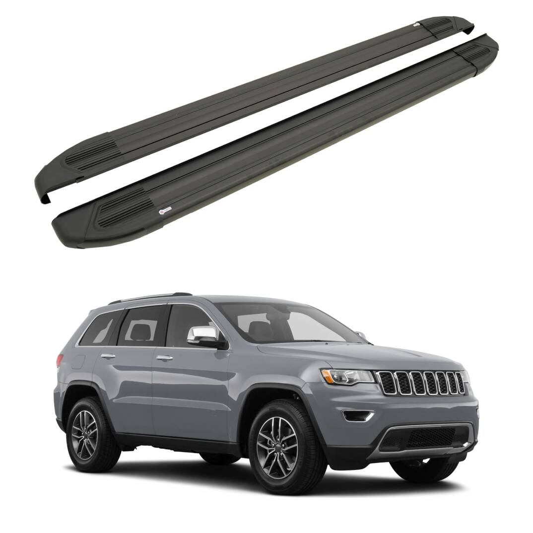 TURTLE Fits Jeep Grand Cherokee (Wk2) 2011-2023 Side Step Brillant Black - 1