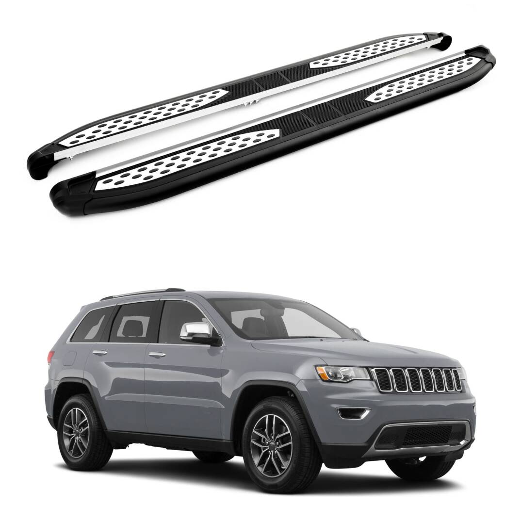 TURTLE Fits Jeep Grand Cherokee (Wk2) 2011-2023 Side Step Plus Black - 1