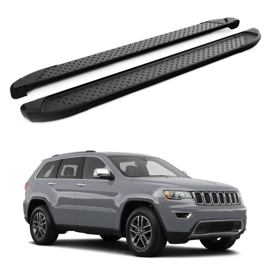 TURTLE Fits Jeep Grand Cherokee (Wk2) 2011-2023 Side Step Sapphire V1 Black - 1