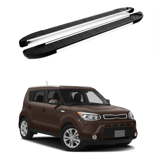 TURTLE Fits Kia Soul (Ps) 2014-2019 Side Step Another Silver