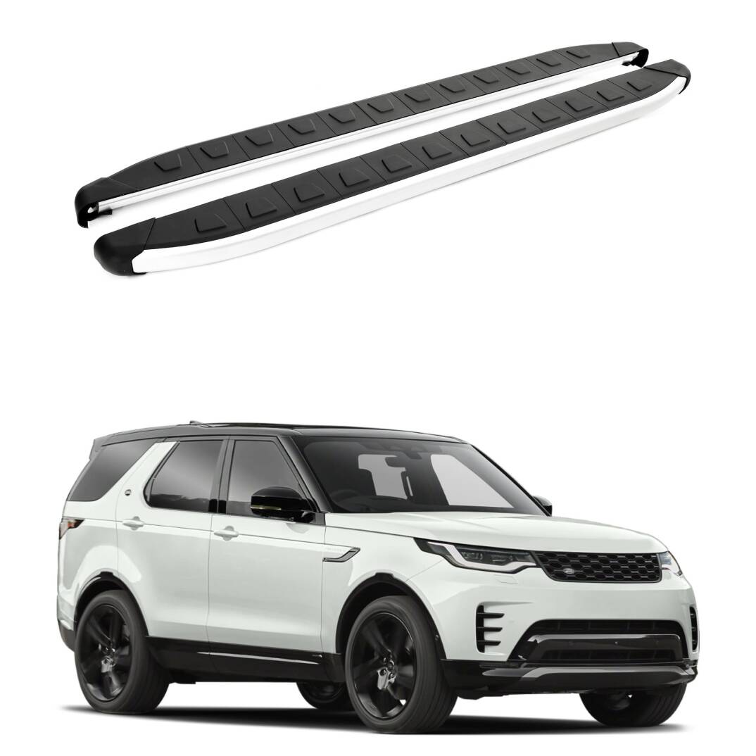 TURTLE Fits Land Rover Discovery 5 (L462) 2017-2025 Side Step Alyans Silver - 1
