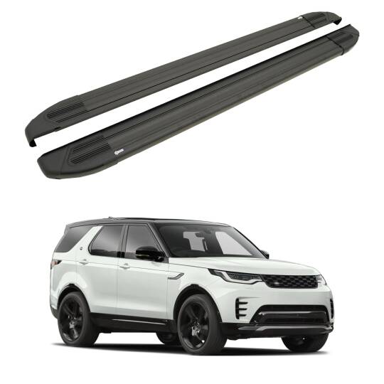 TURTLE Fits Land Rover Discovery 5 (L462) 2017-2025 Side Step Brillant Black