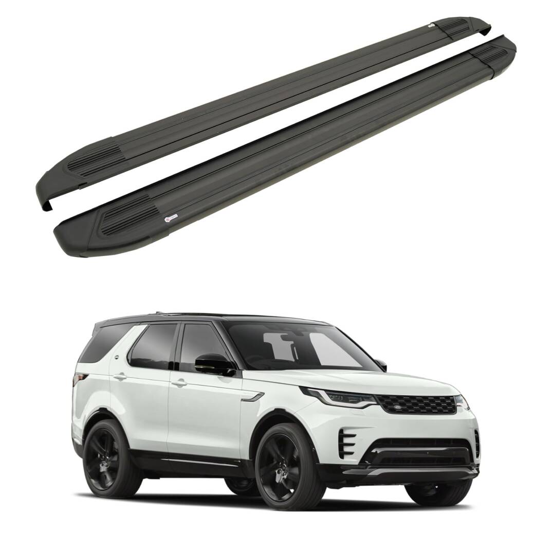 TURTLE Fits Land Rover Discovery 5 (L462) 2017-2025 Side Step Brillant Black - 1