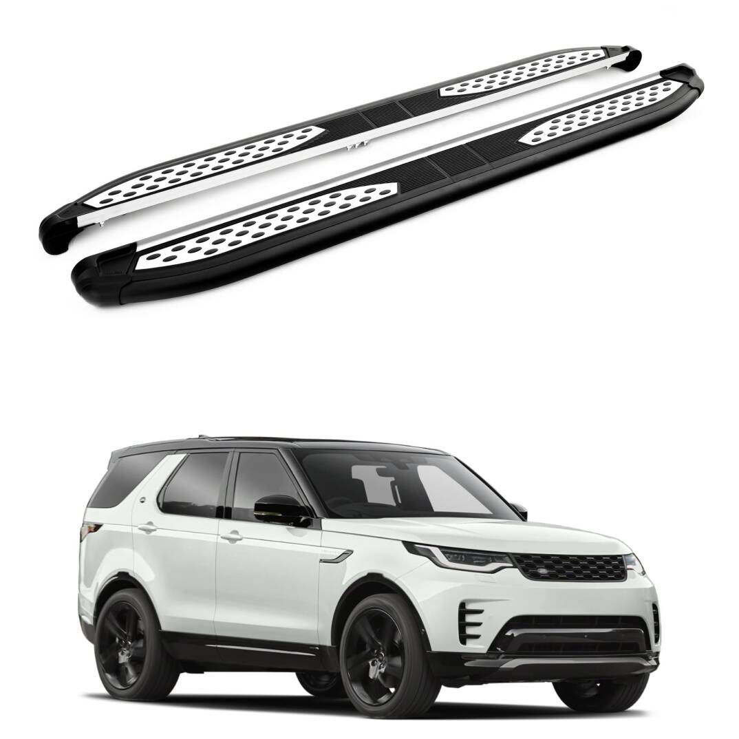 TURTLE Fits Land Rover Discovery 5 (L462) 2017-2025 Side Step Plus Black - 1