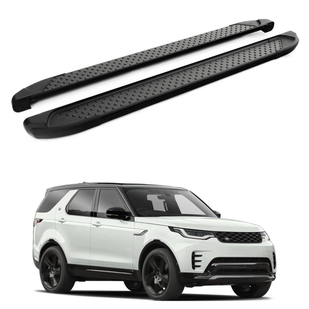 TURTLE Fits Land Rover Discovery 5 (L462) 2017-2025 Side Step Sapphire V1 Black - 1