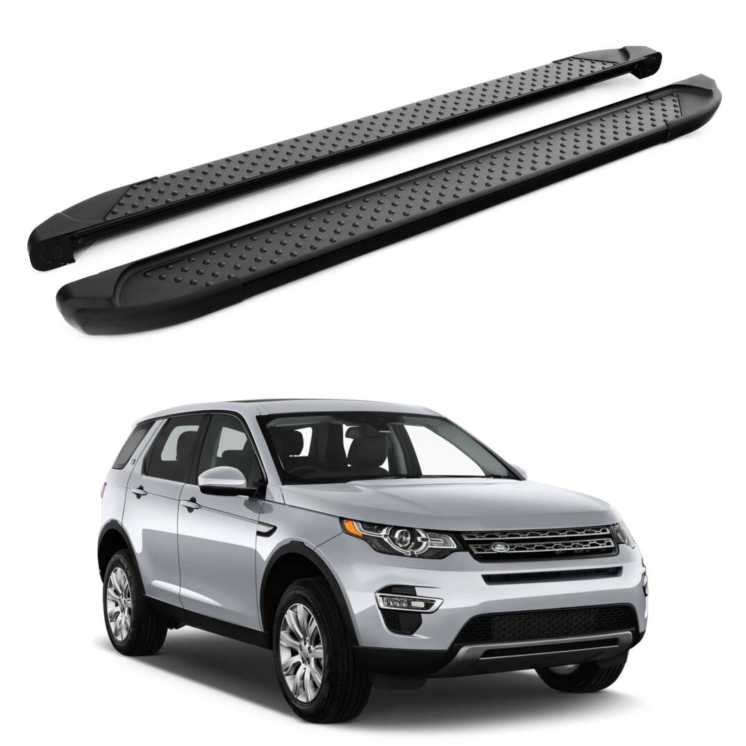 TURTLE Fits Land Rover Discovery Sport (L550) 2014-2019 Side Step Sapphire V1 Black - 1