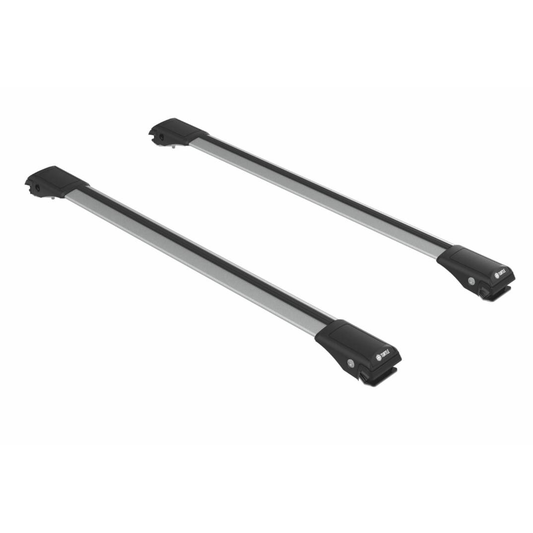 TURTLE Fits Lexus Rx (Al10) 2010-2015 Roof Rack Shark Silver - 1