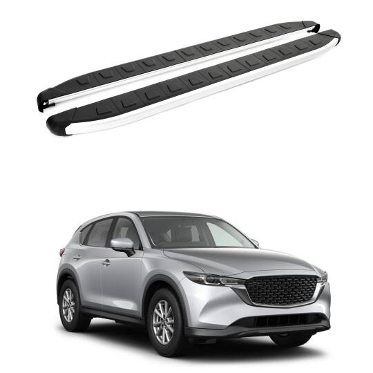 TURTLE Fits Mazda Cx-5 (Ke) 2012-2016 Side Step Alyans Silver