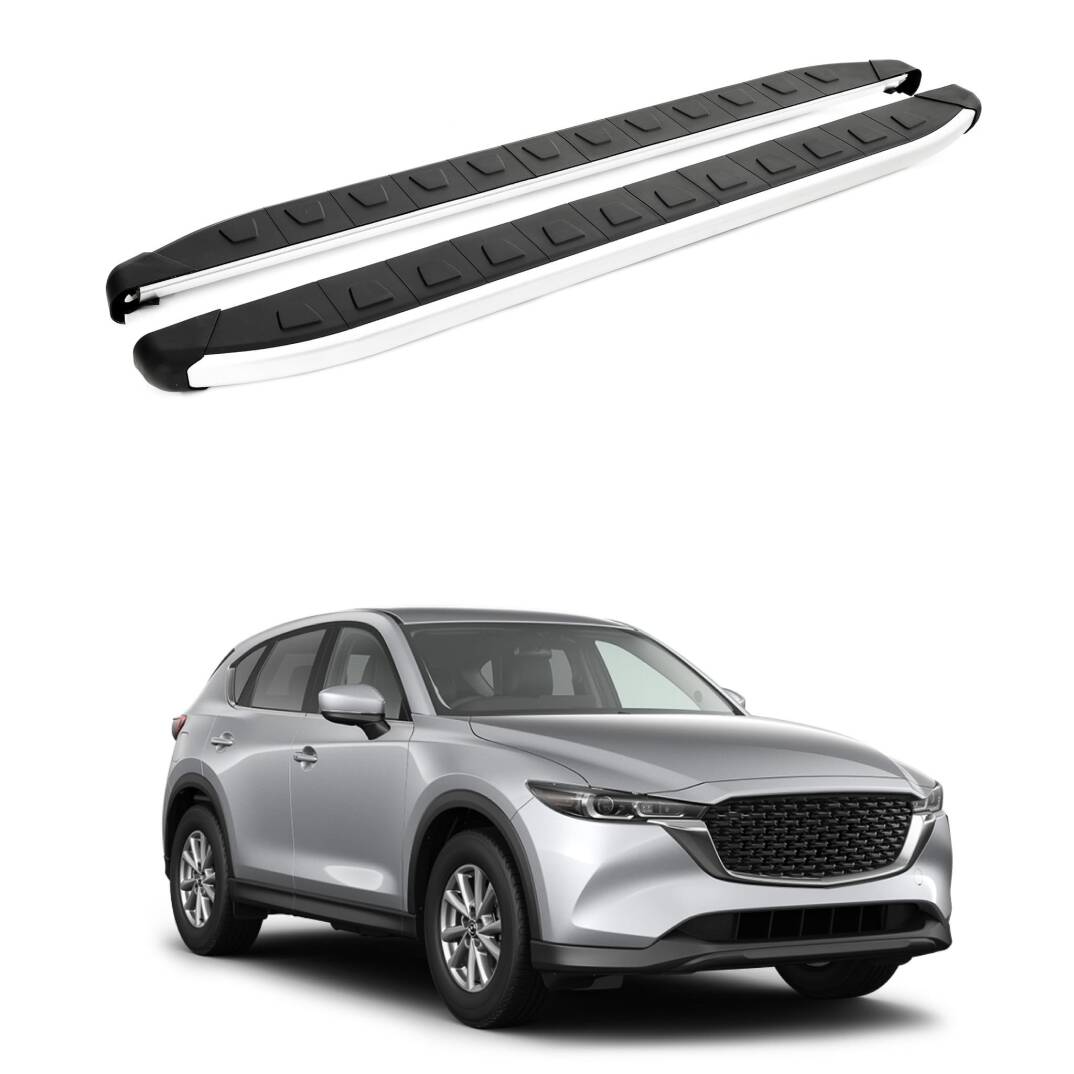 TURTLE Fits Mazda Cx-5 (Ke) 2012-2016 Side Step Alyans Silver - 1
