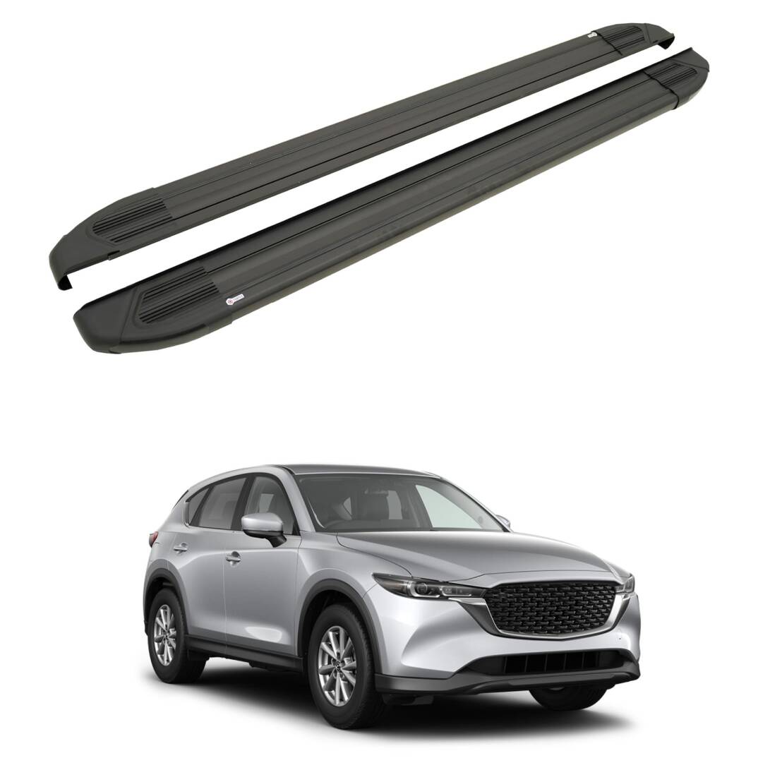 TURTLE Fits Mazda Cx-5 (Ke) 2012-2016 Side Step Brillant Black - 1