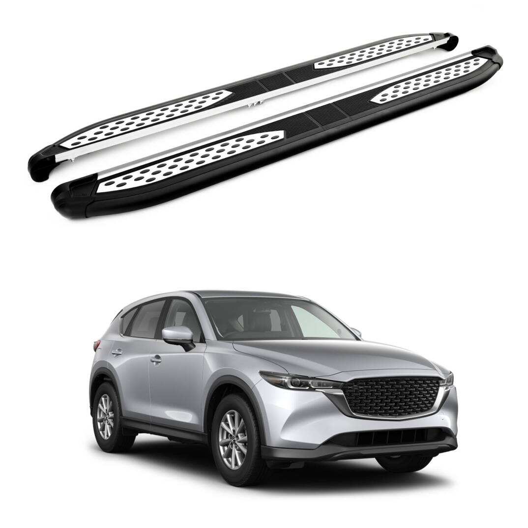 TURTLE Fits Mazda Cx-5 (Ke) 2012-2016 Side Step Plus Black - 1