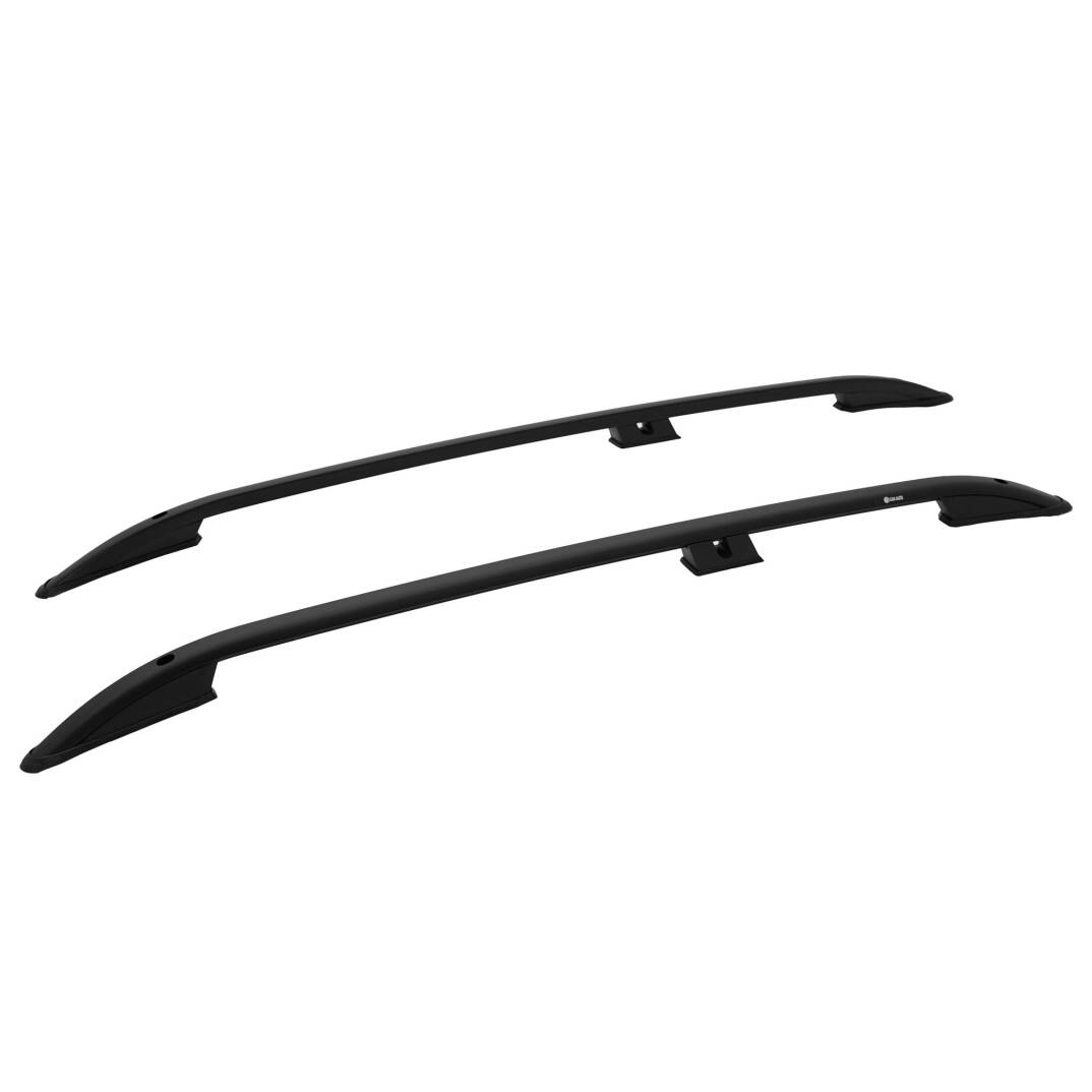 TURTLE Fits Mazda Cx-9 (Tb) 2007-2015 Roof Rail Crown Black - 1