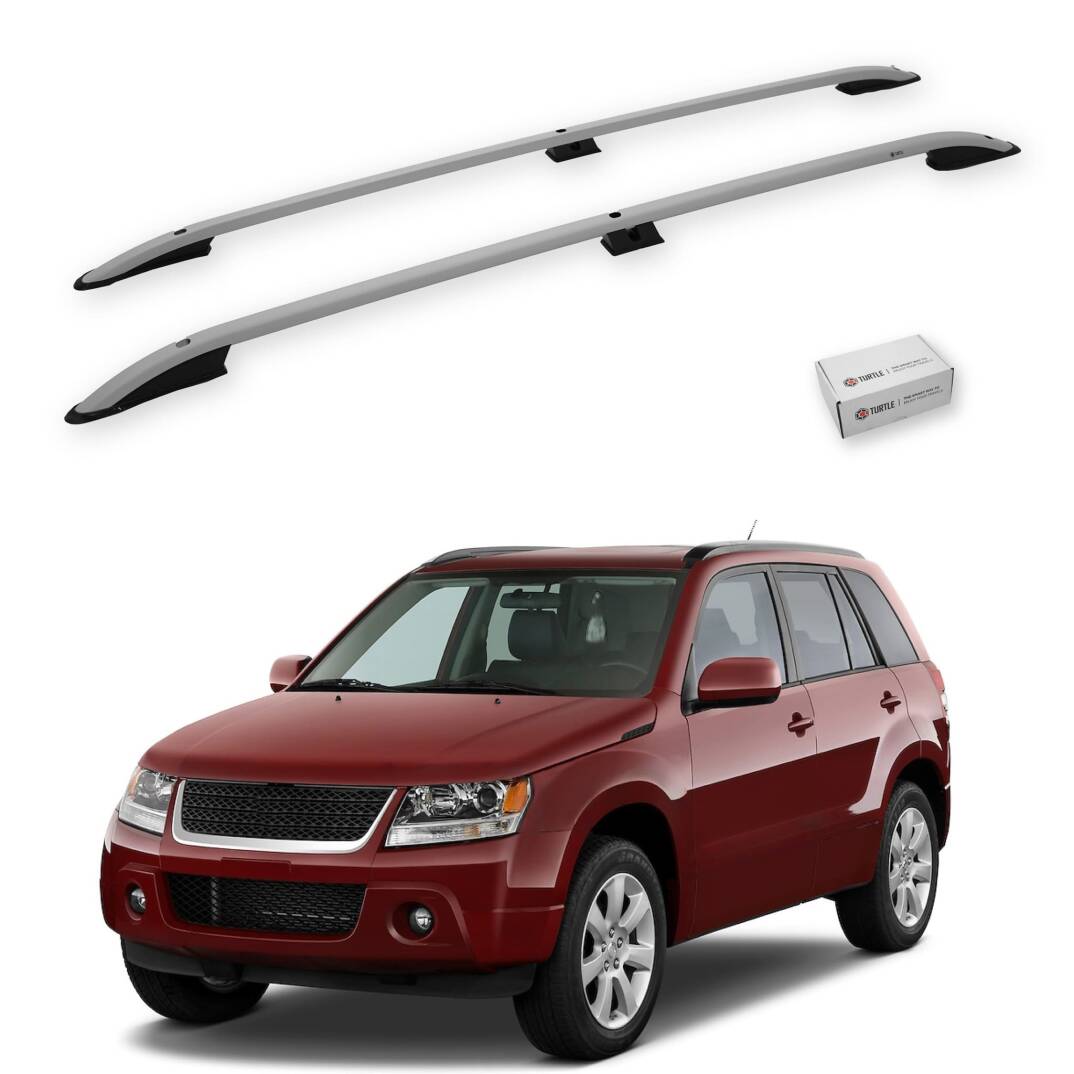 TURTLE Fits Mercedes-Benz Citan 2012-2021 / Mwb Roof Rail Crown Silver - 1