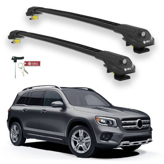 TURTLE Fits Mercedes-Benz Glb-Class (X247) 2020-2025 Roof Rack Air1 Black