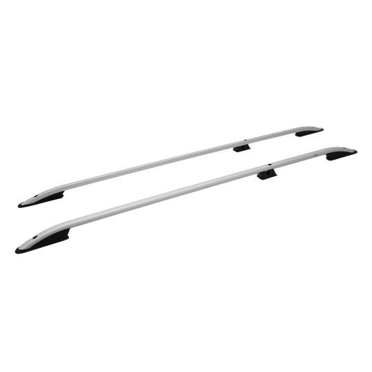 TURTLE Fits Mercedes-Benz Vito (W638) 1996-2003 Roof Rail Crown Silver