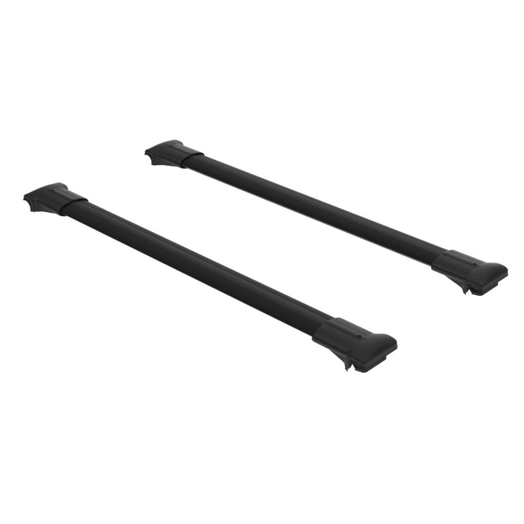 TURTLE Fits Mitsubishi Asx (Ga) 2010-2022 Roof Rack Diamond Black - 1