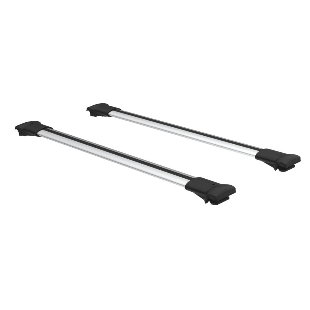TURTLE Fits Mitsubishi Asx (Ga) 2010-2022 Roof Rack Diamond Silver - 1