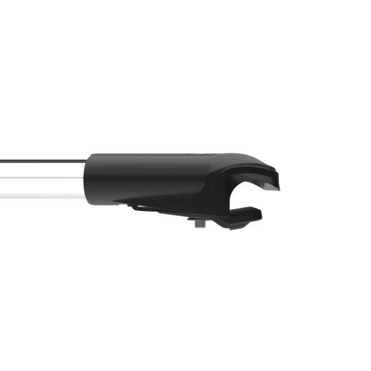 TURTLE Fits Mitsubishi Asx (Ga) 2010-2022 Roof Rack Diamond Silver - 3