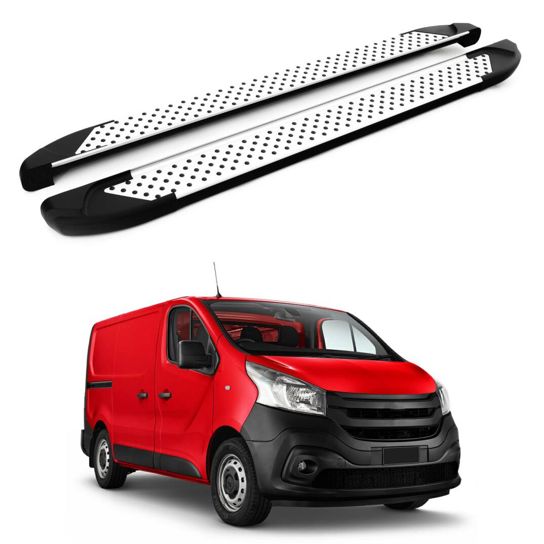 TURTLE Fits Mitsubishi Express (X82) 2020-2025 / Lwb Side Step Sapphire V1 Silver - 1