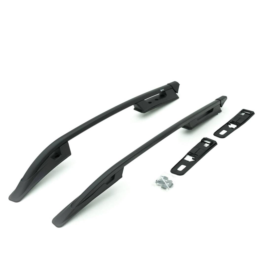 TURTLE Fits Mitsubishi L200 (Mk5) 2015-2025 Roof Rail Falcon Black - 2