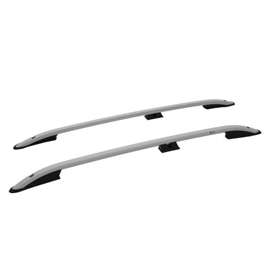 TURTLE Fits Nissan Kubistar 1996-2007 Roof Rail Crown Silver