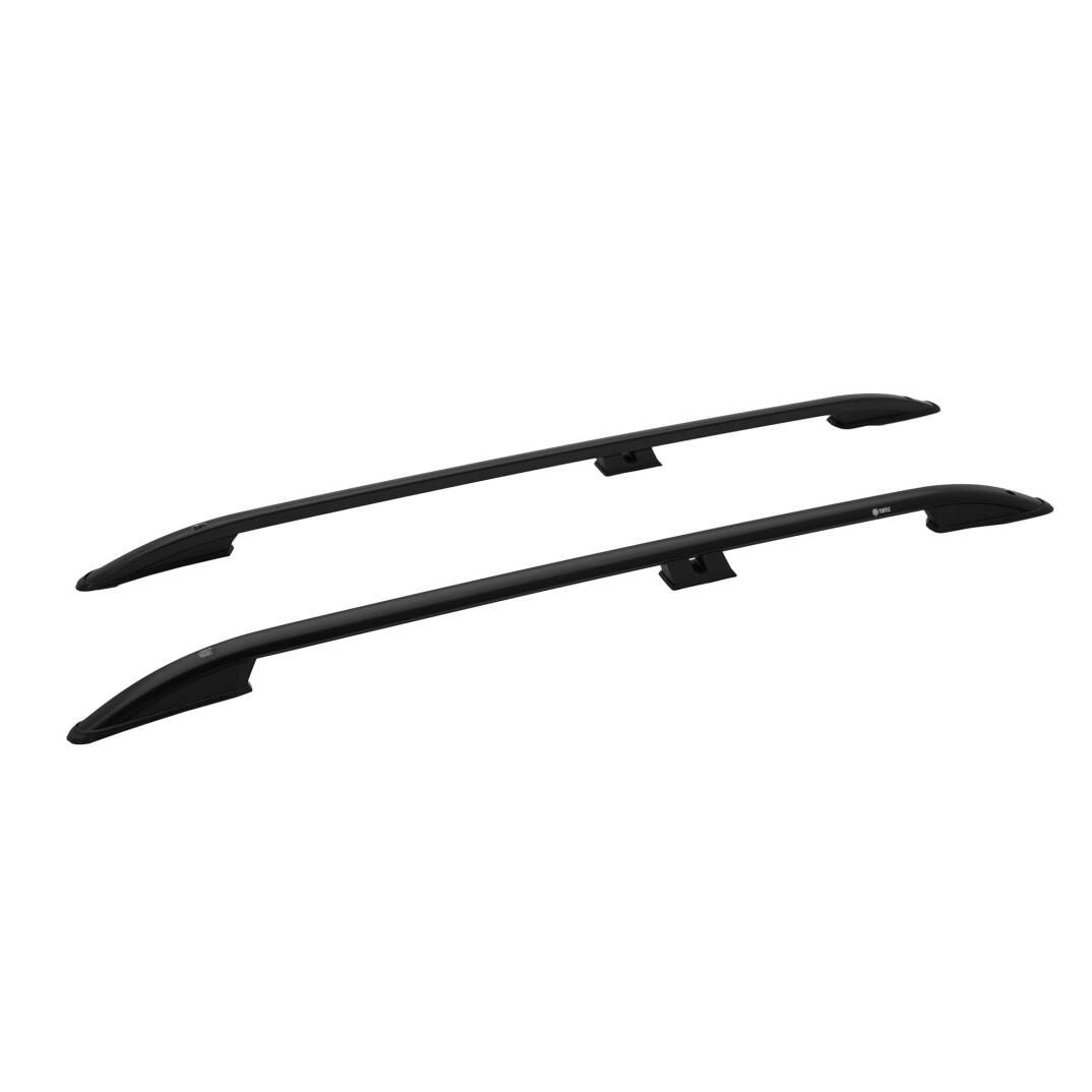 TURTLE Fits Nissan Nv250 2007-2021 / Swb Roof Rail Crown Black - 1