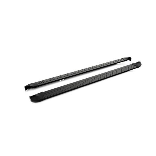 TURTLE Fits Opel Combo Life 2019-2025 / Lwb Side Step Era V2 Black - 2