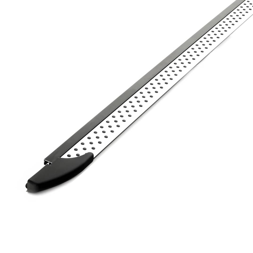 TURTLE Fits Opel Vivaro (Mk3) 2019-2025 / Lwb Side Step Era V1 Silver - 2