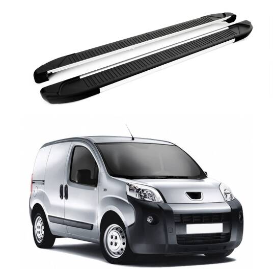 TURTLE Fits Peugeot Bipper 2008-2018 Side Step Another Silver