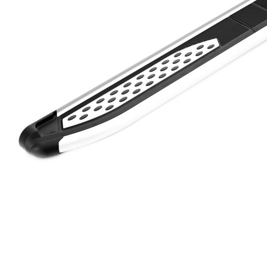 TURTLE Fits Peugeot Partner 2019-2025 / Lwb Side Step Plus Silver - 3